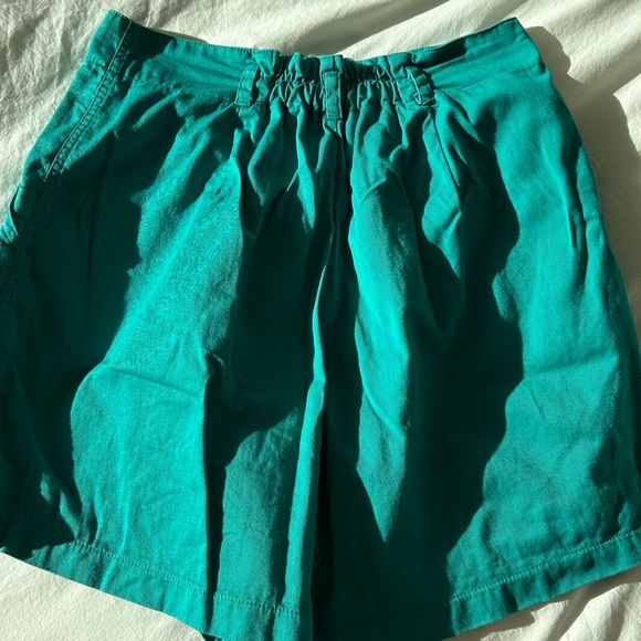 Teal Vintage Shorts - Picture 2 of 5